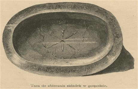 Cech szklarski - Taca do zbierania składek w gospodzie (59058)