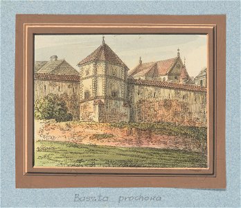Dawne obwarowania Krakowa, Baszta Prochowa. miedzy 1834 i 1839 (119111212)