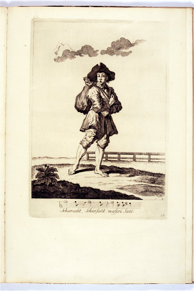 Danziger Ausrufer - Les cris de Danzig ca 1765 (5386046)