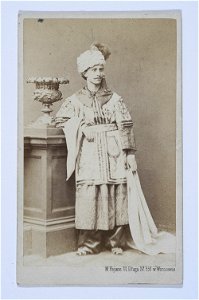 Daniel Filleborn w kreacji scenicznej ca 1865 (560071)