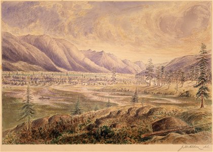 Camp Kootenay West (Narris' Camp) looking N.W - NARA - 305517