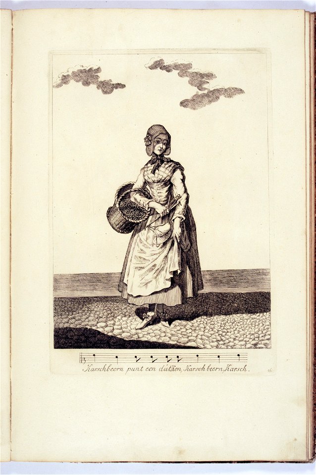 Danziger Ausrufer - Les cris de Danzig ca 1765 (5386004)