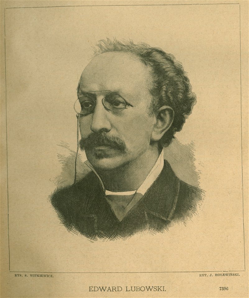 Edward Lubowski Rys. S. Witkiewicz Ryt. J. Holewiński (77274)