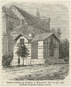 Domek żelazny na Zjeździe w Warszawie (podług fotografji Juljana Izerta) (74221)