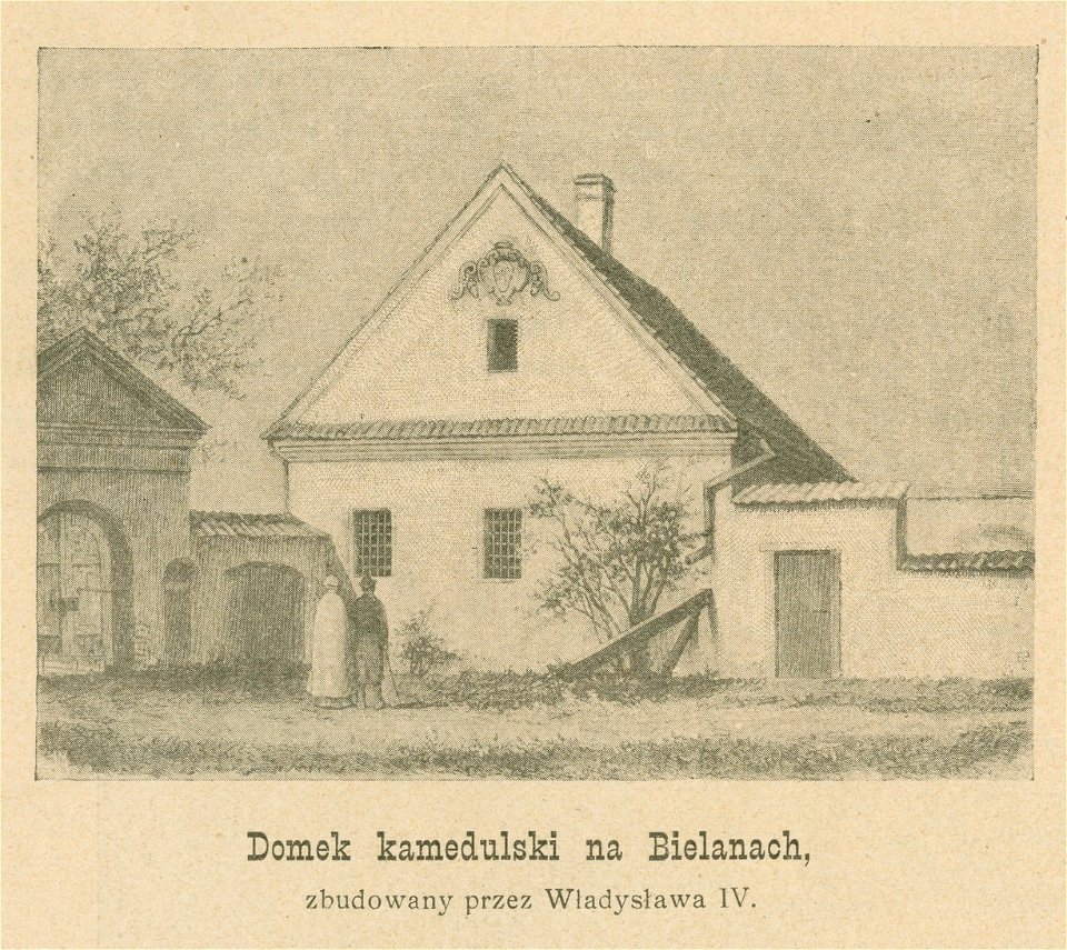 Domek kamedulski na Bielanach zbudowany przez Władysława IV (79936)