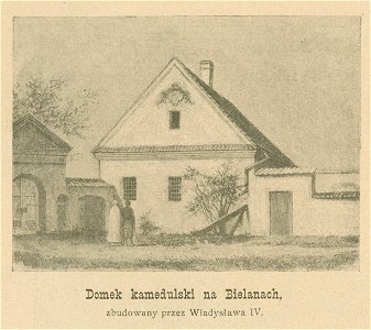 Domek kamedulski na Bielanach zbudowany przez Władysława IV (79936)