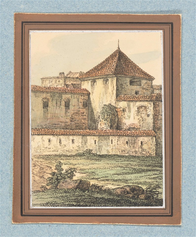 Dawne obwarowania Krakowa, Baszta Rusznikarzy. miedzy 1834 i 1839 (119111180)