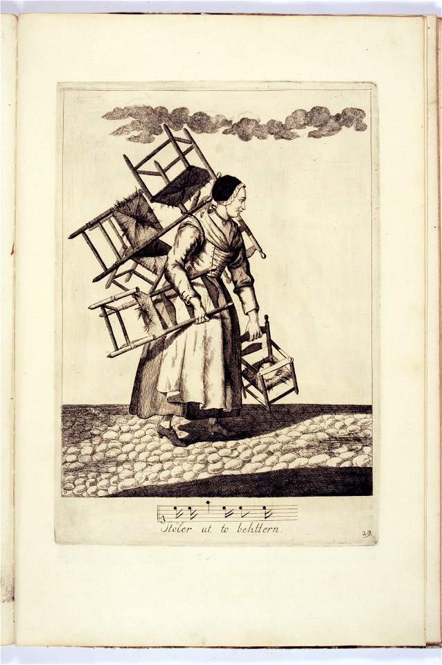 Danziger Ausrufer - Les cris de Danzig ca 1765 (5386083)