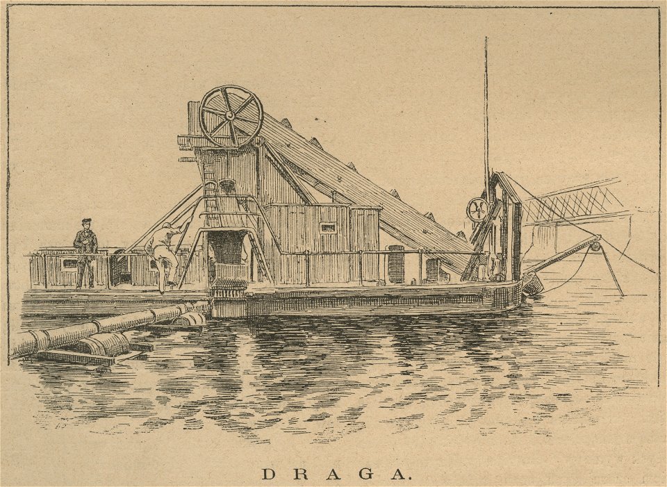 Draga machina do pogłębiania Wisły (59948)