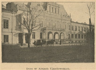 Dom w Alejach Ujazdowskich nr 4 (60782)