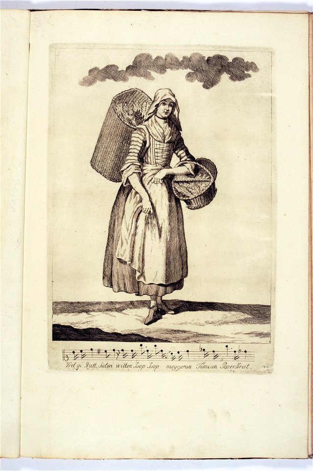 Danziger Ausrufer - Les cris de Danzig ca 1765 (5386058)
