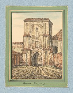 Dawne obwarowania Krakowa, Brama Grodzka. miedzy 1834 i 1839 (119110602)