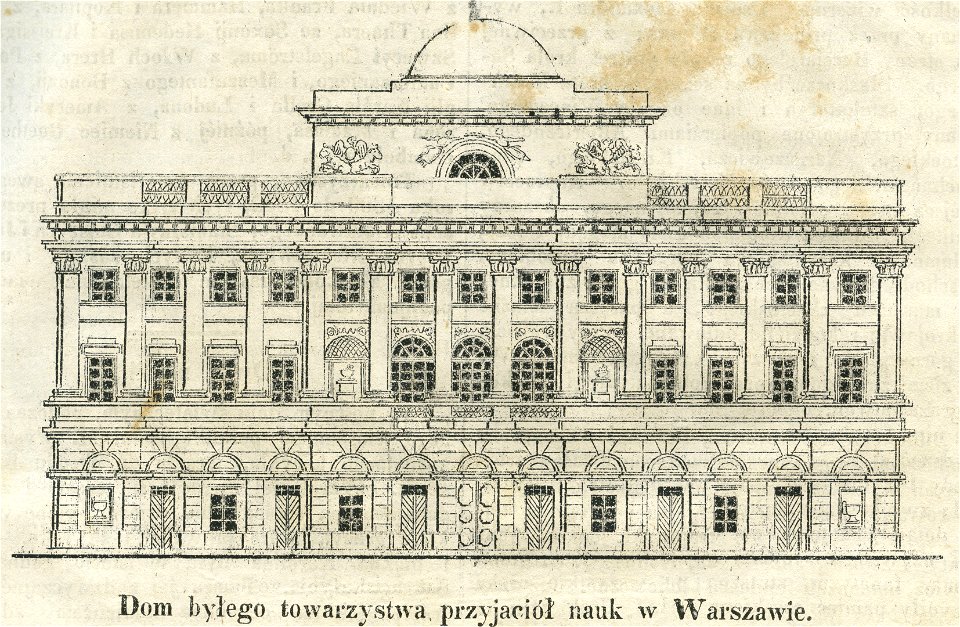 Dom byłego Towarzystwa przyjaciół nauk w Warszawie (43264)