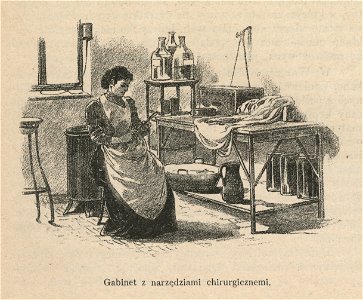 Gabinet z narzędziami chirurgicznymi Zakład Ginekologiczny w Warszawie (52853)