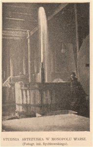 Dzielnica monopolu wódczanego Studnia artezyjska w monopolu warsz. Fotogr. inż. Rychłowskiego (81950)