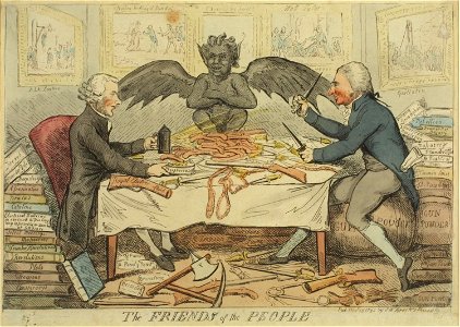 Friends of the People 1792 Cruikshank