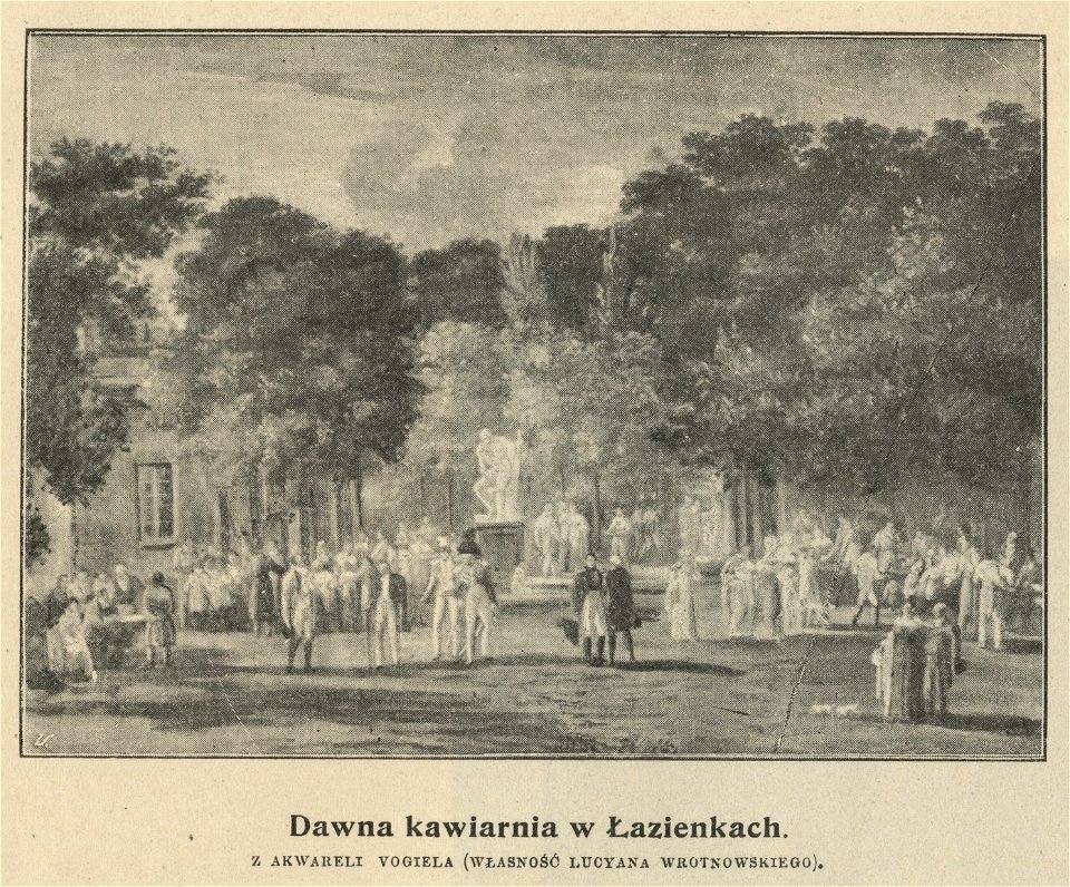 Dawna kawiarnia w Łazienkach (61531)