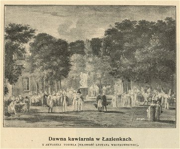 Dawna kawiarnia w Łazienkach (61531)