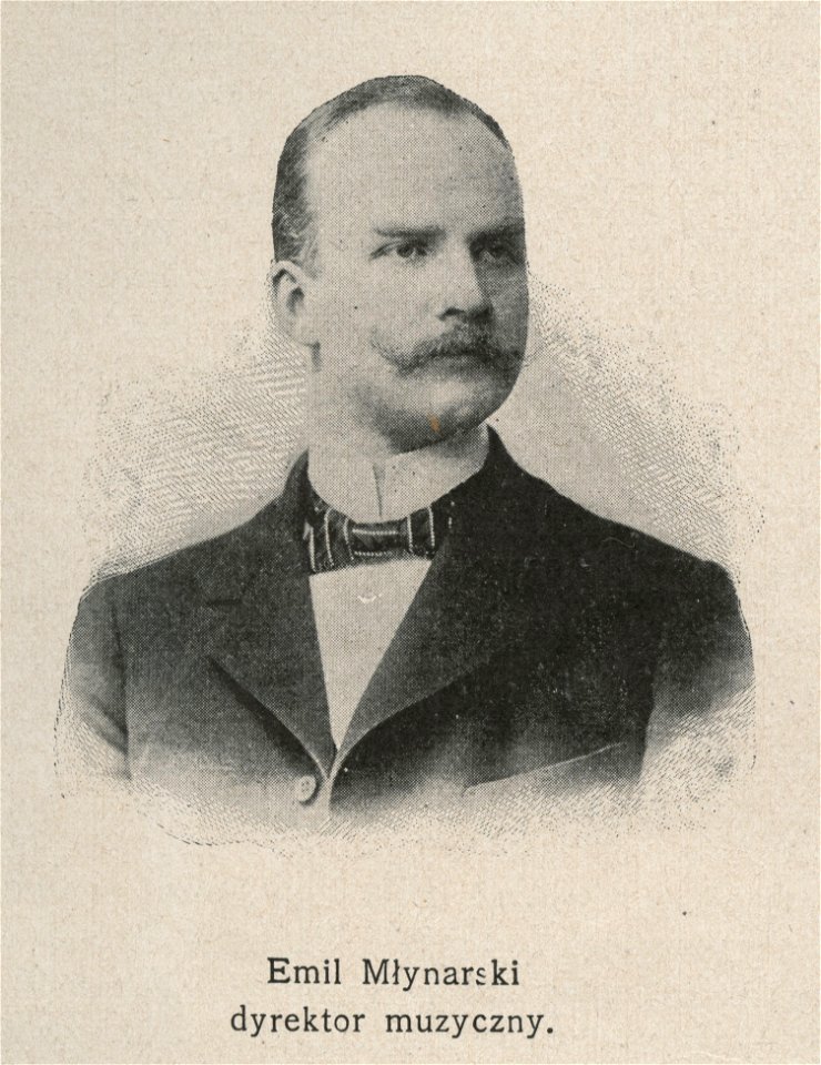 Emil Młynarski dyrektor muzyczny filharmonii (54540)