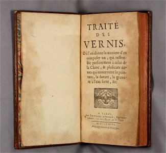 Filippo Buonanni 1723 Traité des vernis