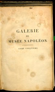 Galerie du Musee Napoleon. T. 5 1808 (30957747)