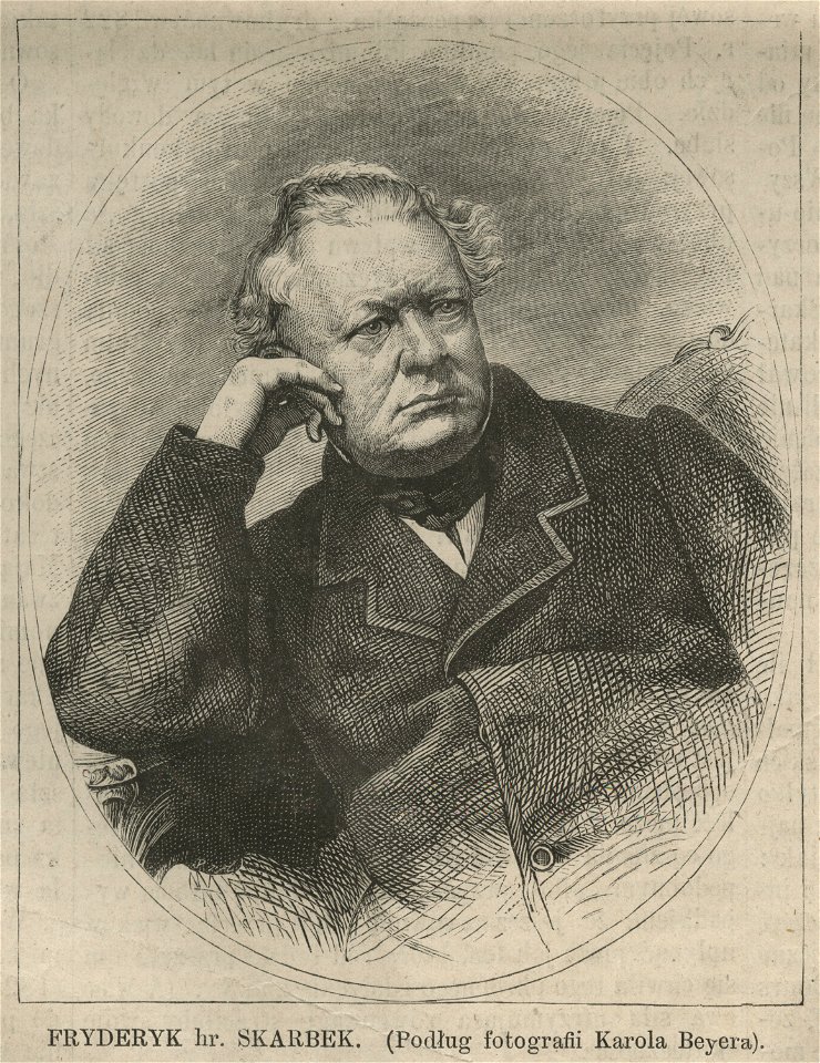 Fryderyk hr. Skarbek, (Podług fotografii Karola Beyera) (58408)