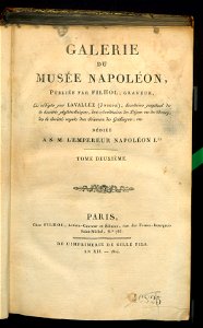 Galerie du Musee Napoleon. T. 2 1804 (30876461)
