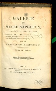 Galerie du Musee Napoleon. T. 7 (31005857)