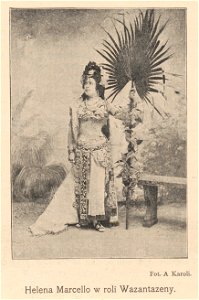 Helena Marcello w roli Wazantazeny, Fot. A. Karoli (62040)