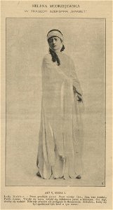 Helena Modrzejewska w tragedii Szekspira „Makbet” (52784)