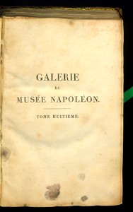 Galerie du Musee Napoleon. T. 8 1812 (31078564)