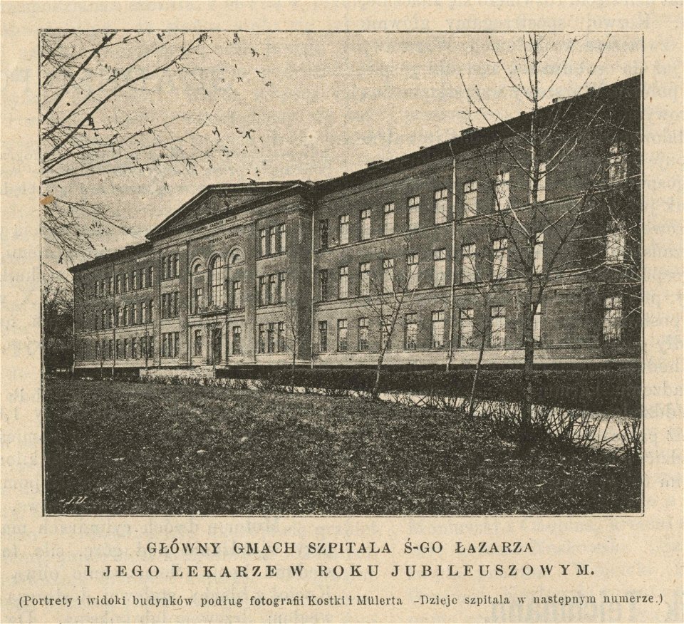Główny gmach szpitala ś-go Łazarza (55384)