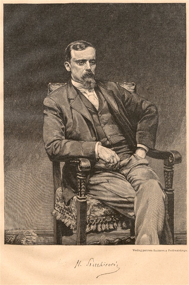 H. Sienkiewicz, według portretu Kazimierza Pochwalskiego (68734)
