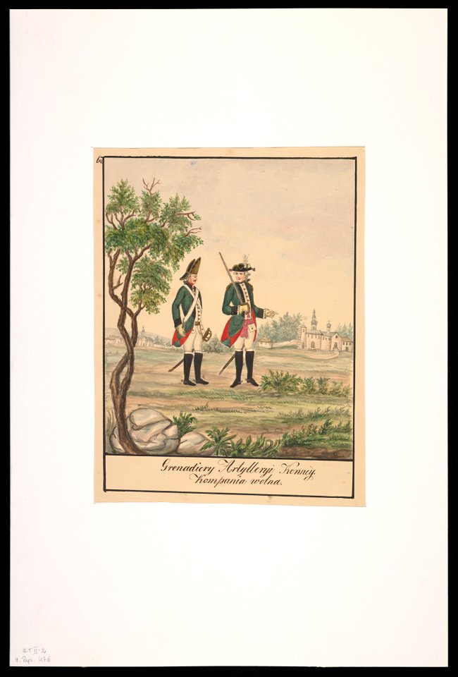 Grenadiery Artylleryi Konney - Kompania wolna. 1847 (73922630)