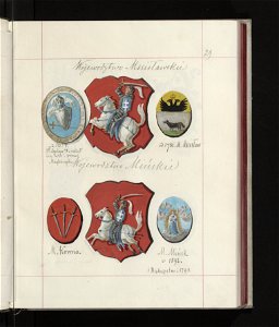 Herby Rzeczypospolitej Polskiej i W. X. Litewskiego. T. 1 1875-1900 (97742608)