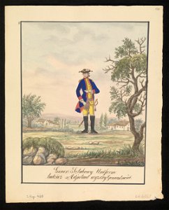 Gener. Sztabowy Uniform tudziez Adjutant wyzszey ! Generalnosci. 1847 (72494624)