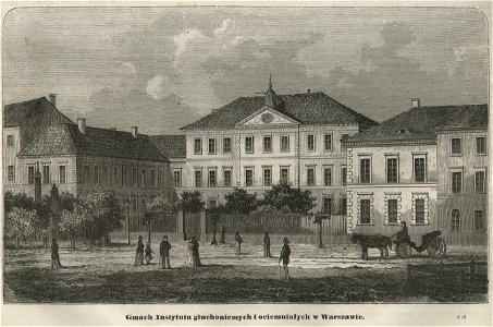 Gmach Instytutu głuchoniemych i ociemniałych w Warszawie (58667)