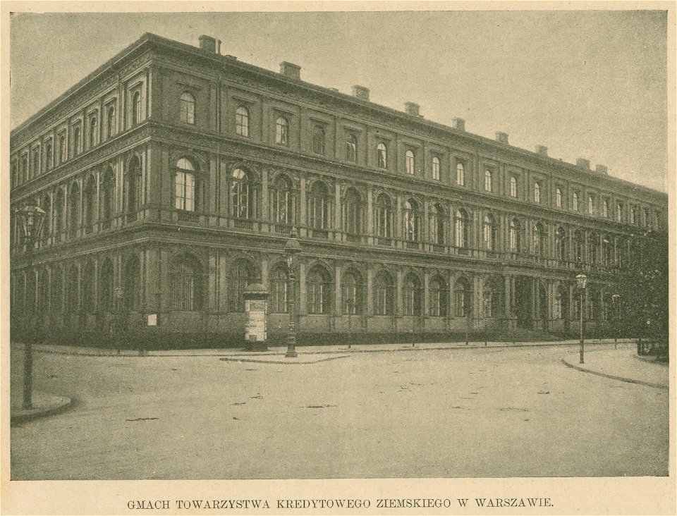 Gmach Towarzystwa Kredytowego Ziemskiego w Warszawie (80647)