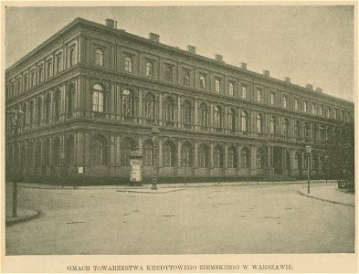 Gmach Towarzystwa Kredytowego Ziemskiego w Warszawie (80647)