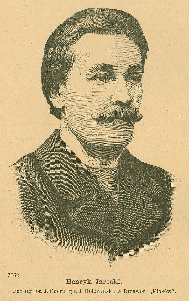 Henryk Jarecki Podług Fot. J. Odera Ryt. J. Holewiński w Drzewor. Kłosów (77046)