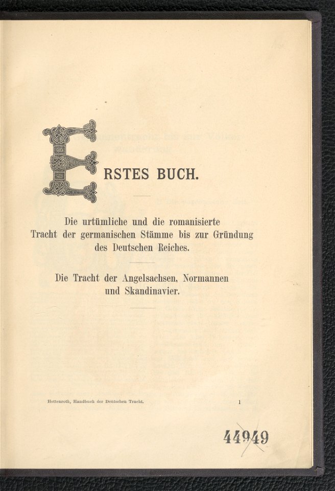 Handbuch der deutschen Tracht. Lfg. 1 1892 (131174270)