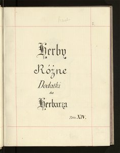 Herby Rzeczypospolitej Polskiej i W. X. Litewskiego. T. 14 (96906997)