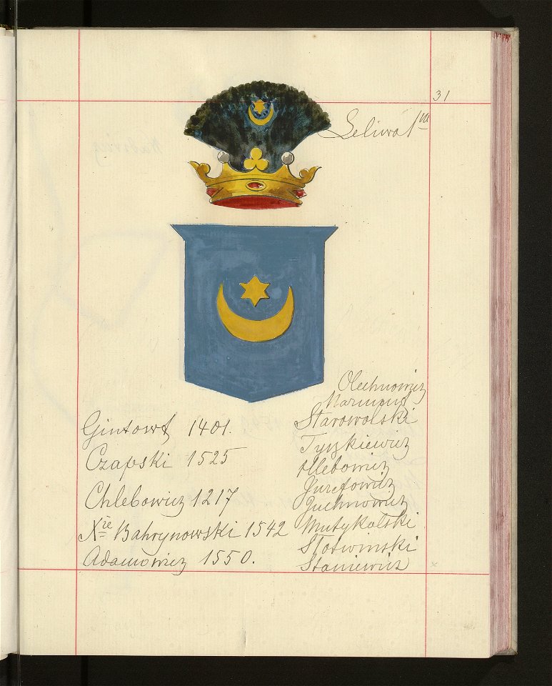 Herby Rzeczypospolitej Polskiej i W. X. Litewskiego. T. 9 (96907349)