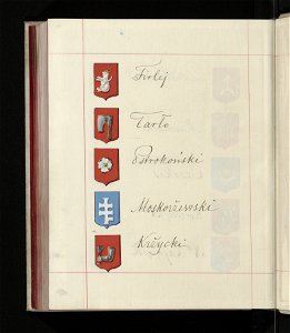 Herby Rzeczypospolitej Polskiej i W. X. Litewskiego. T. 2 (97782292)