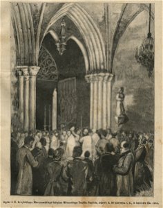 Ingres J. E. Arcybiskupa Warszawskiego księdza Wincentego Teofila Popiela, odbyty d. 10 czerwca r. b. w kościele Św. Jana (56753)