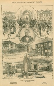 Instytut Głuchoniemych i Ociemniałych w Warszawie Pogrzeb dyrektora J. Papłońskiego ... (76885)