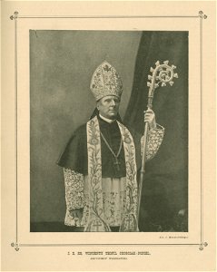 J. E. Ks. Wincenty Teofil Chościak-Popiel Arcybiskup Warszawski Fot. J. Mieczkowskiego (80050)