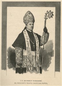 J. E. Arcybiskup Warszawski ks. Wincenty Teofil Chościak Popiel (54204)