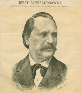 Jerzy Aleksandrowicz profesor Ces.arsko War.szawskiego Uniwersytetu, dyrektor Ogrodu Botanicznego (72540)