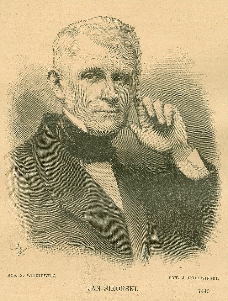 Jan Sikorski Rys. S. Witkiewicz Ryt. J. Holewiński (77206)